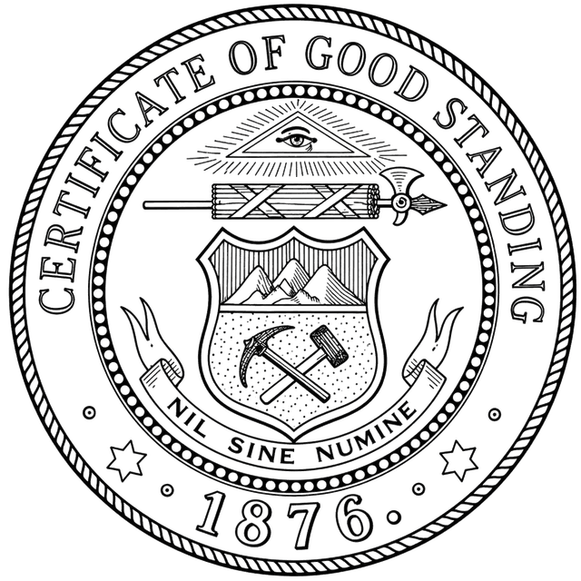 Certificate of Good Standing Certificate of Good Standing