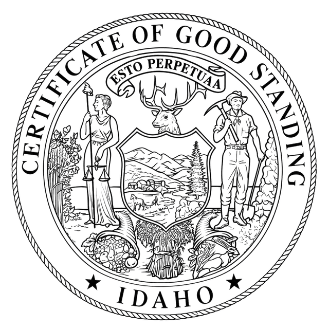Certificate of Good Standing Certificate of Good Standing