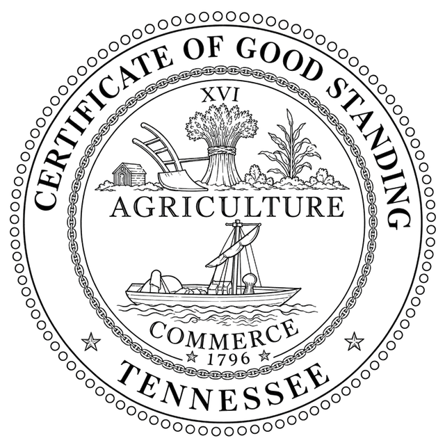 Certificate of Good Standing Certificate of Good Standing
