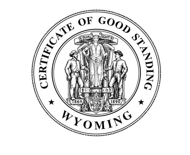 Certificate of Good Standing Certificate of Good Standing